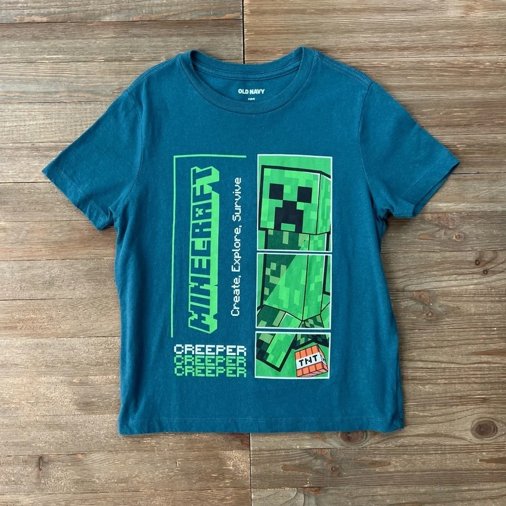 Old Navy Minecraft Tee Shirt - Picture 2 of 6